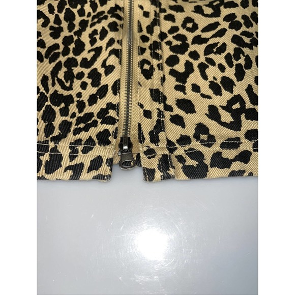 Altar’d State Cheetah Zip mini skirt Small NWT $59 - Picture 7 of 10